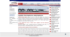 Desktop Screenshot of logistyka.jartom.pl