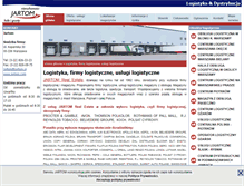 Tablet Screenshot of logistyka.jartom.pl