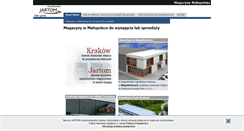 Desktop Screenshot of krakow.jartom.pl