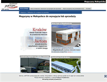 Tablet Screenshot of krakow.jartom.pl
